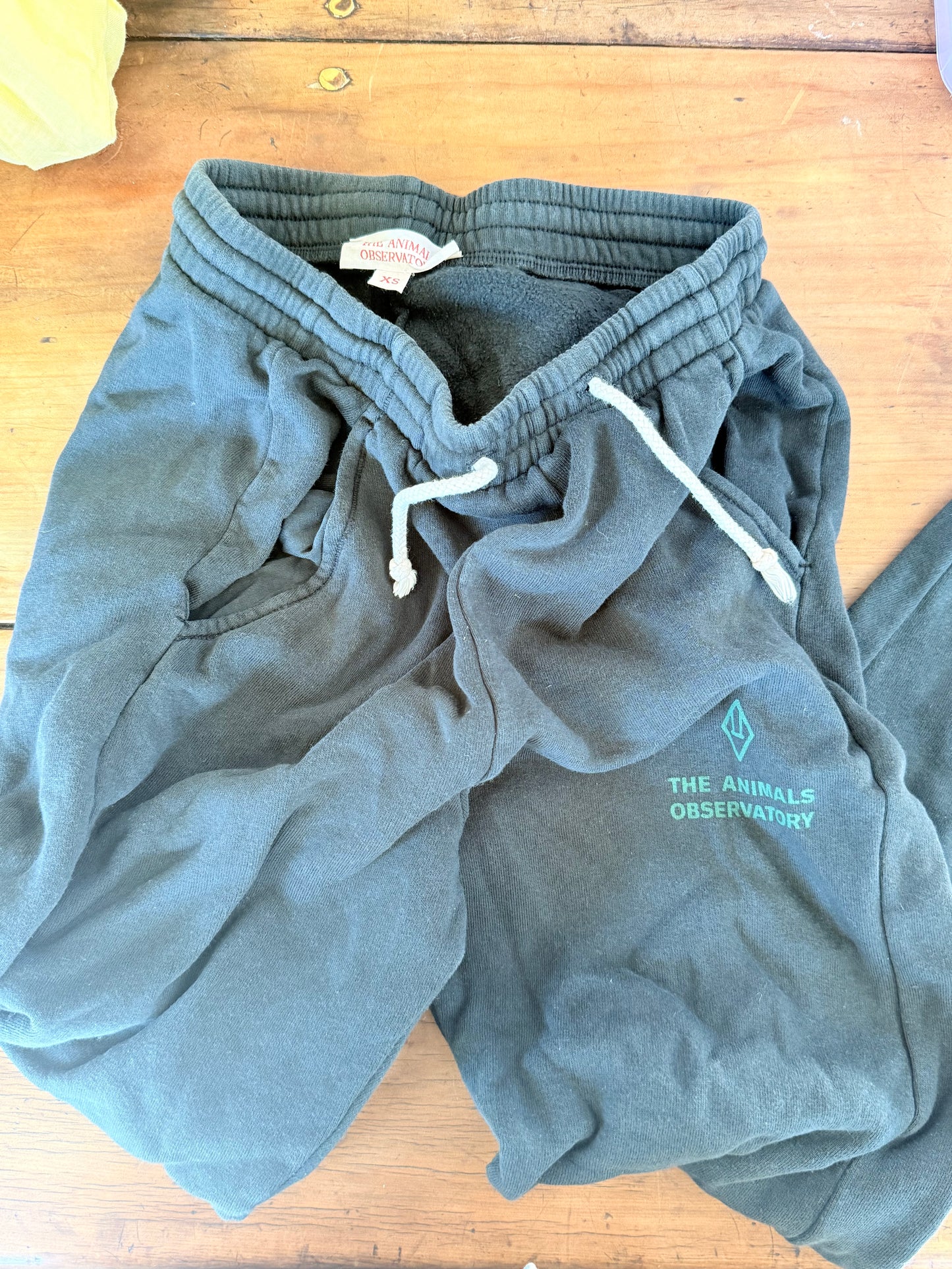 The animals track pants XS